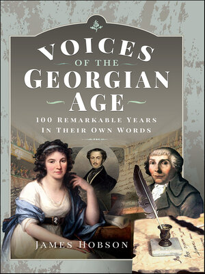 cover image of Voices of the Georgian Age